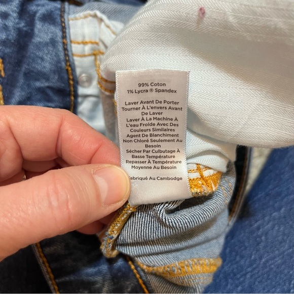 Talbots High Rise Relaxed Straight Jeans 2 Mom Jean Aesthetic Palisade Wash - Picture 12 of 12